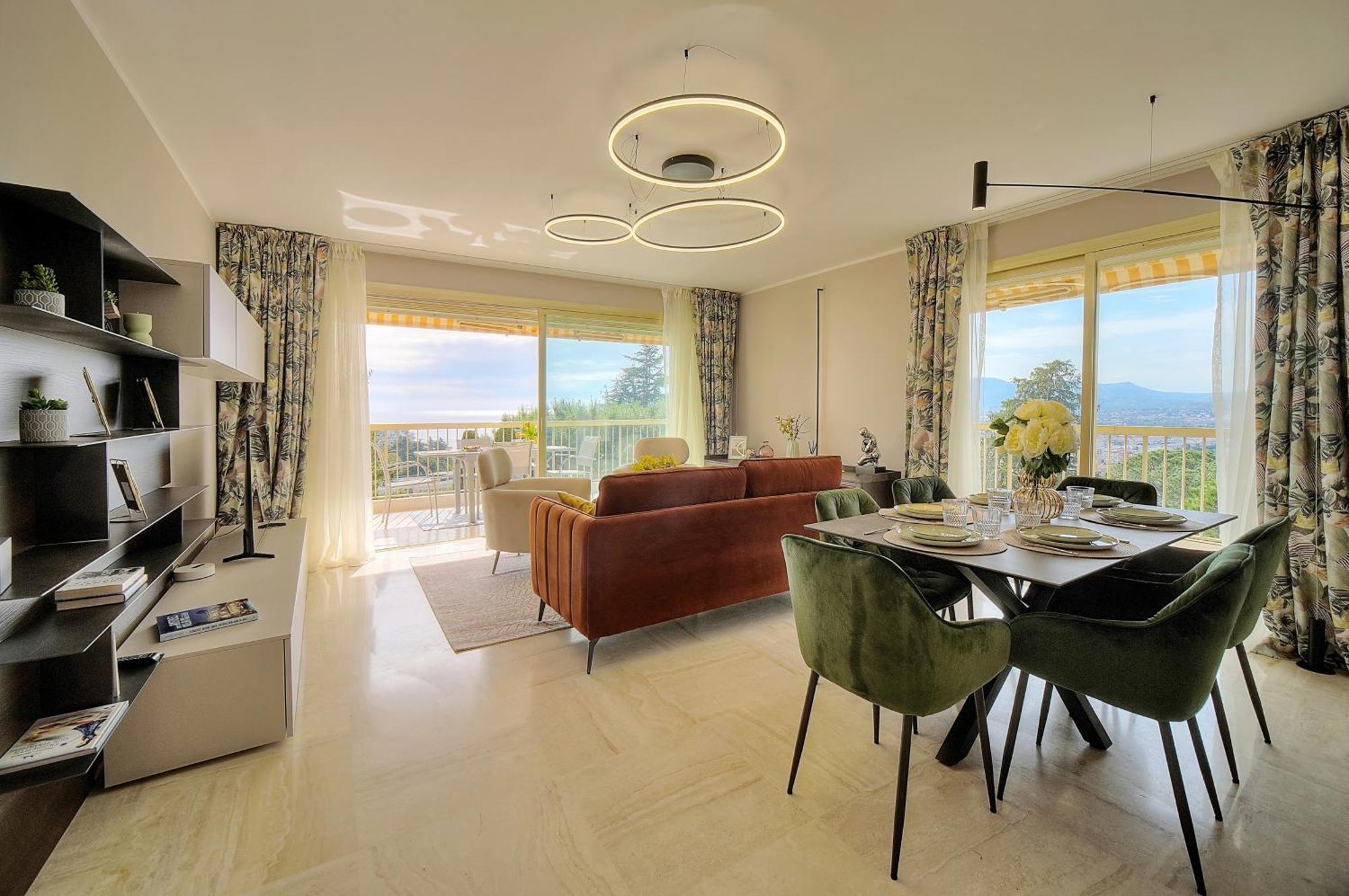 Serenity By The Sea 180 Degrees Sea View And Pool Cannes