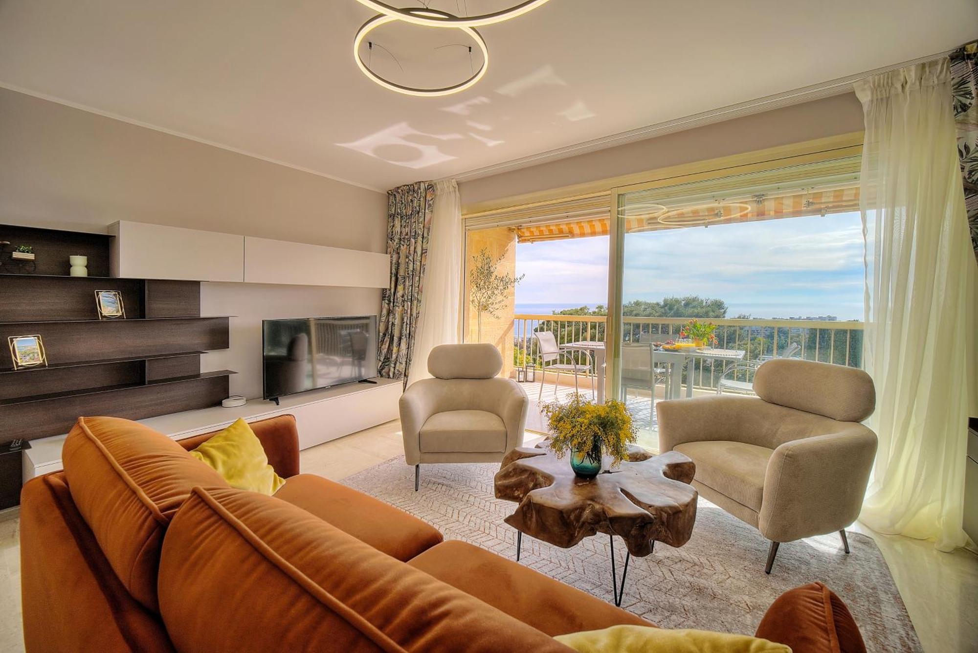 Serenity By The Sea 180 Degrees Sea View And Pool * Cannes